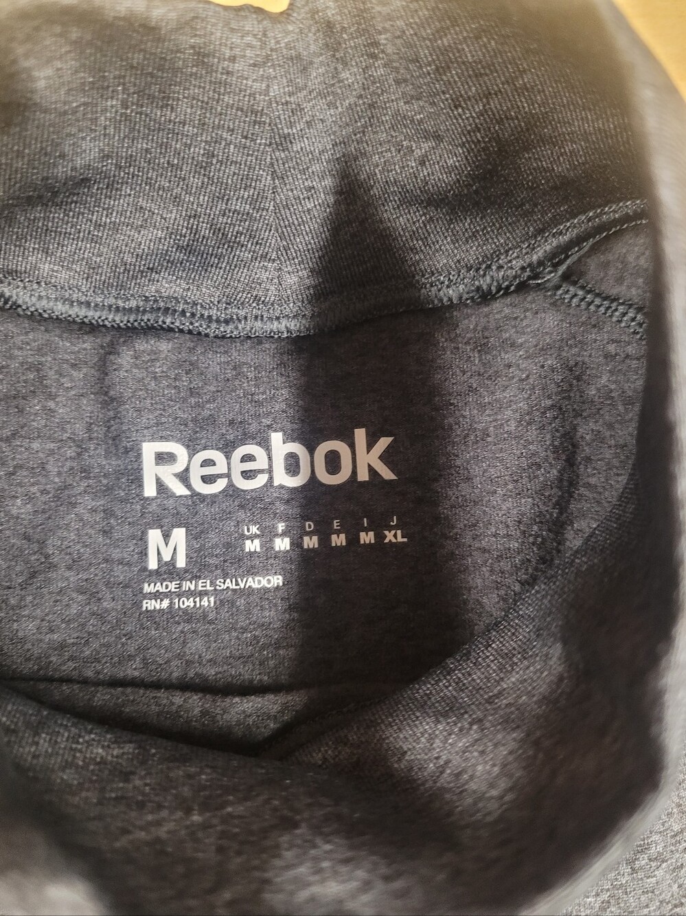 Reebok Women's Dark Gray Pullover Sweater - M